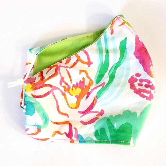 Accessories - Lilly Pulitzer Face Mask - Pink Orchid